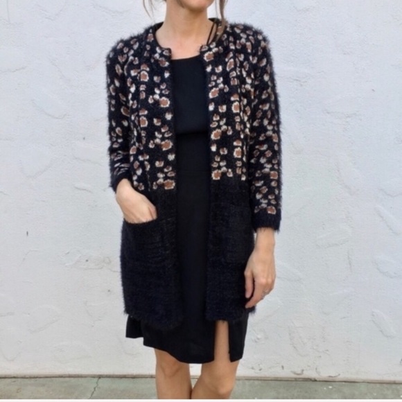 Anthropologie Sweaters - Anthropologie La Fee Verte leopard sweater